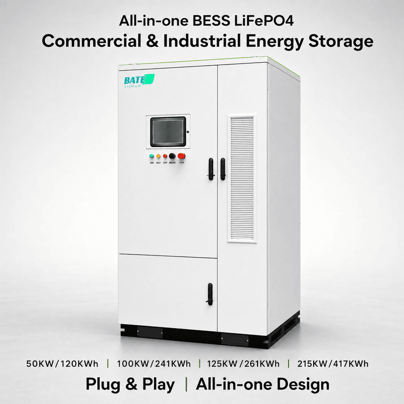 BESS Industrial en Contenedor 215kWh - 1