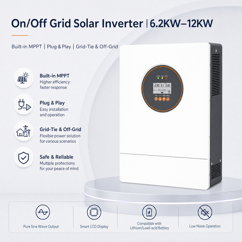 Inversor Solar Híbrido On/Off-Grid ES 6~12kW
